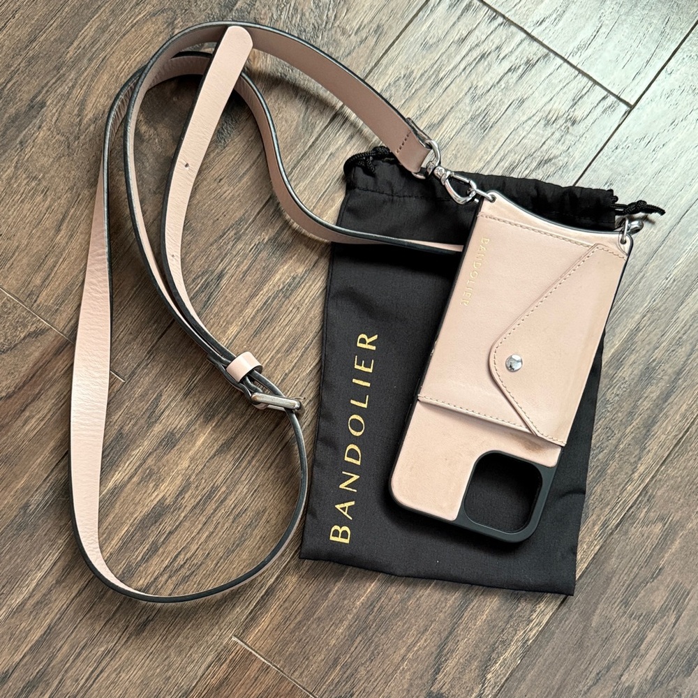 Bandolier Mauve Hailey Crossbody Phone Case